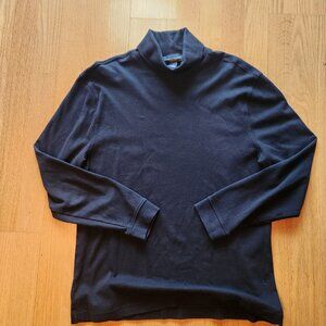 Bowen & Wright Turtleneck Cotton Sweater Black Men’s Large